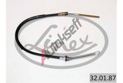 LINEX Tažné lanko parkovací brzdy LNX 32.01.87, 32.01.87 LINEX Tažné lanko parkovací brzdy LNX 32.01.87, 32.01.87