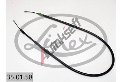 LINEX Tažné lanko parkovací brzdy LNX 35.01.58, 35.01.58 LINEX Tažné lanko parkovací brzdy LNX 35.01.58, 35.01.58