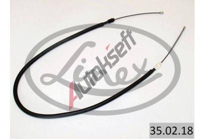 LINEX Ta�n� lanko parkovac� brzdy LNX 35.02.18, 35.02.18