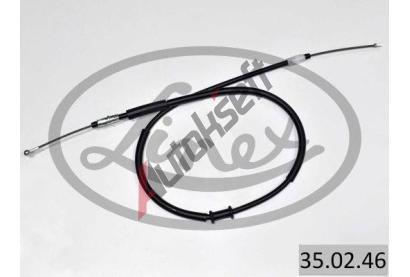 LINEX Ta�n� lanko parkovac� brzdy LNX 35.02.46, 35.02.46