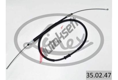 LINEX Tažné lanko parkovací brzdy LNX 35.02.47, 35.02.47 LINEX Tažné lanko parkovací brzdy LNX 35.02.47, 35.02.47
