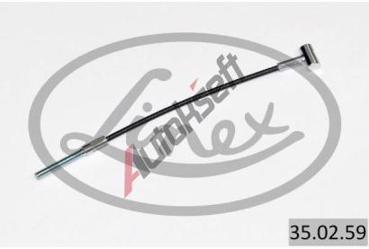 LINEX Tažné lanko parkovací brzdy LNX 35.02.59, 35.02.59 LINEX Tažné lanko parkovací brzdy LNX 35.02.59, 35.02.59