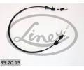 Lanko pedlu plynu LINEX ‐ LNX 35.20.15