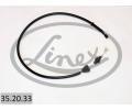 Lanko pedlu plynu LINEX ‐ LNX 35.20.33