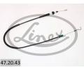 Lanko pedlu plynu LINEX ‐ LNX 47.20.43