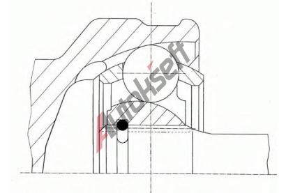 LBRO Kloub hnacho hdele, sada LOB 302989, 302989