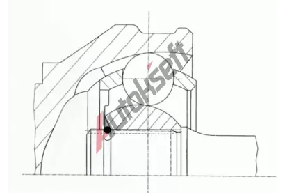 LBRO Kloub hnacho hdele, sada LOB 303535, 303535