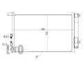 LORO Kondenztor klimatizace LOR 002-016-0005, 002-016-0005