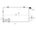 LORO Kondenztor klimatizace LOR 003-016-0001, 003-016-0001