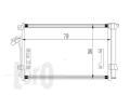 LORO Kondenztor klimatizace LOR 003-016-0020, 003-016-0020