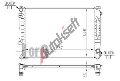 LORO Chladič vody LOR 003-017-0008, 003-017-0008 LORO Chladič vody LOR 003-017-0008, 003-017-0008