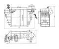 LORO Chladi vzduchu intercooler LOR 003-018-0003, 003-018-0003