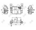 LORO Chladi vzduchu intercooler LOR 003-018-0005, 003-018-0005