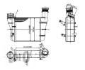 LORO Chladi vzduchu intercooler LOR 003-018-0007, 003-018-0007
