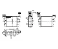 LORO Chladič vzduchu intercooler LOR 003-018-0008, 003-018-0008
