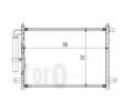 LORO Kondenztor klimatizace LOR 007-016-0001, 007-016-0001