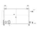 LORO Kondenztor klimatizace LOR 007-016-0007, 007-016-0007