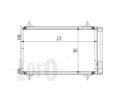 LORO Kondenztor klimatizace LOR 009-016-0015, 009-016-0015