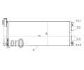 LORO Kondenztor klimatizace LOR 009-016-0026, 009-016-0026