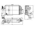 LORO Chladi vzduchu intercooler LOR 009-018-0001, 009-018-0001