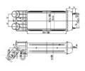 LORO Chladi vzduchu intercooler LOR 009-018-0005, 009-018-0005