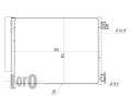 LORO Kondenztor klimatizace LOR 010-016-0002, 010-016-0002