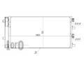 LORO Kondenztor klimatizace LOR 010-016-0003, 010-016-0003