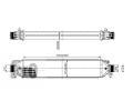 LORO Chladi vzduchu intercooler LOR 016-018-0002, 016-018-0002
