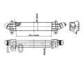 LORO Chladi vzduchu intercooler LOR 017-018-0002, 017-018-0002