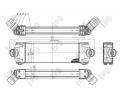 LORO Chladi vzduchu intercooler LOR 017-018-0013, 017-018-0013
