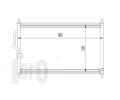 LORO Kondenztor klimatizace LOR 018-016-0005, 018-016-0005