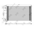 LORO Kondenztor klimatizace LOR 018-016-0029, 018-016-0029