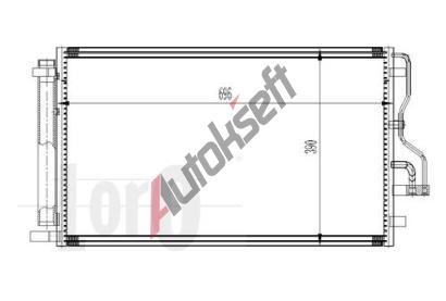LORO Kondenztor klimatizace LOR 019-016-0017, 019-016-0017