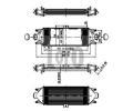 LORO Chladi vzduchu intercooler LOR 022-018-0002, 022-018-0002