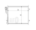 LORO Kondenztor klimatizace LOR 023-016-0005, 023-016-0005