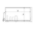 LORO Kondenztor klimatizace LOR 032-016-0001, 032-016-0001