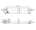 LORO Chladi vzduchu intercooler LOR 035-018-0002, 035-018-0002