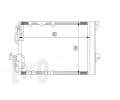 LORO Kondenztor klimatizace LOR 037-016-0016, 037-016-0016