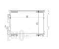 LORO Kondenztor klimatizace LOR 037-016-0023, 037-016-0023