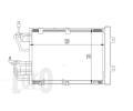 LORO Kondenztor klimatizace LOR 037-016-0035, 037-016-0035