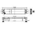 LORO Chladi vzduchu intercooler LOR 037-018-0001, 037-018-0001