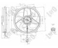LORO Vtrk chlazen motoru LOR 038-014-0002, 038-014-0002