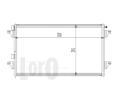 LORO Kondenztor klimatizace LOR 042-016-0013, 042-016-0013