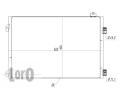 LORO Kondenztor klimatizace LOR 042-016-0024, 042-016-0024