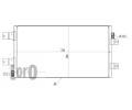 LORO Kondenztor klimatizace LOR 042-016-0042, 042-016-0042