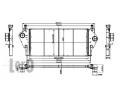 LORO Chladi vzduchu intercooler LOR 042-018-0001, 042-018-0001