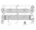 LORO Chladič vzduchu intercooler LOR 042-018-0006, 042-018-0006