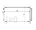 LORO Kondenztor klimatizace LOR 049-016-0009, 049-016-0009