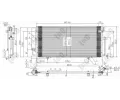 LORO Kondenz�tor klimatizace LOR 049-016-0014, 049-016-0014