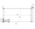 LORO Kondenztor klimatizace LOR 051-016-0017, 051-016-0017